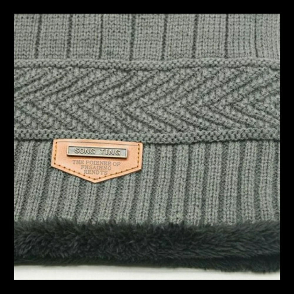 2 PIECES WINTER BEANIE HAT SCARF SET WA - Picture 12 of 12